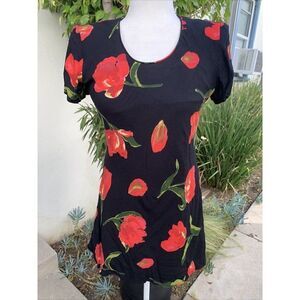 Dawn Joy Fashions Vintage Floral mini dress